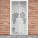 Fiú + lány mintás szúnyogháló függöny ajtóra 100x210 cm
