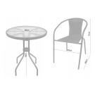 GardenLine "Bistro" kerti bútor szett - Asztal + 2 db szék