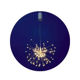 Micro LED-es tűzijáték dekoráció